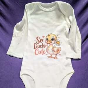 Carter's White Infant Bodysuit
